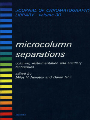 cover image of Microcolumn Separations